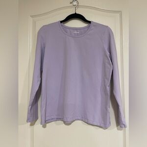Land’s End lavender pajama top​​​​​​​​